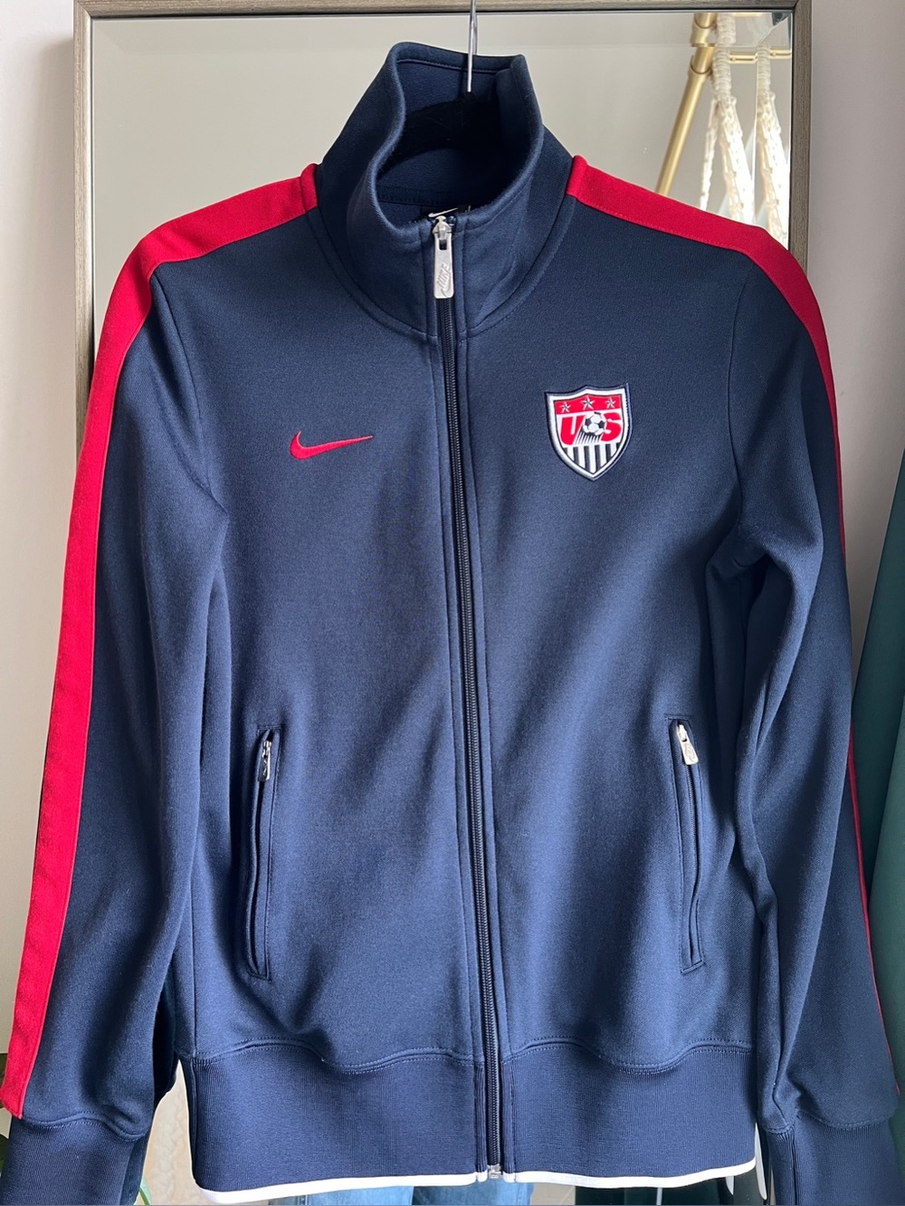Nike N98 U.S. Men's Soccer Track Jacket Size S